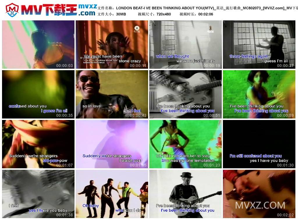 LONDON BEAT-I VE BEEN THINKING ABOUT YOU(MTV)_英语_流行歌曲_MC802073